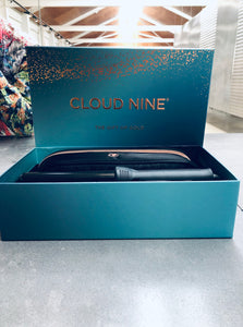 Cloud Nine Curling Wand Gift Box with Brush/Rose Gold